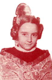 Fallera Mayor Infantil 1978