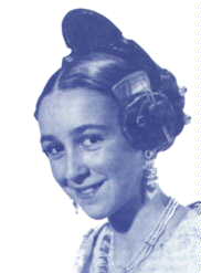 Fallera Mayor Infantil 1988