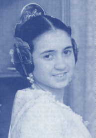 Fallera Mayor Infantil 1989